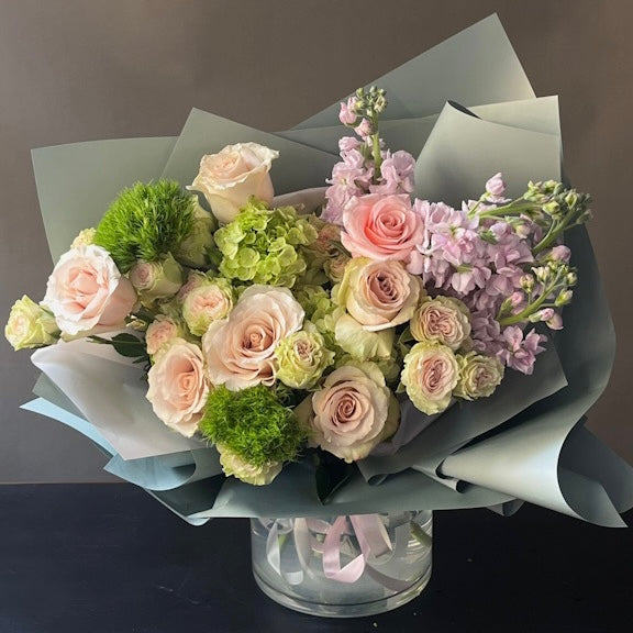 "Pastel Harmony Blossom" Flower Bouquet
