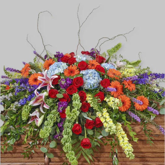 Celebration Of Life Casket Spray